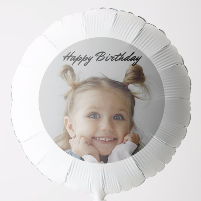 Create your own photo balloon for any ocassion. (Front)