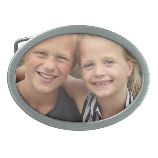 Create Your Own Photo Belt Buckle (Front)