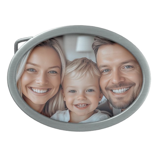 Create Your Own Photo Belt Buckle (Front)