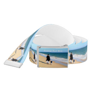 Create Your Own Photo Belt Gift Personalized Text