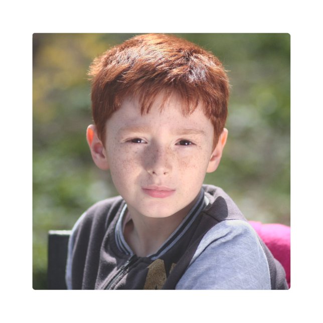 CREATE YOUR OWN PHOTO BIG METAL WALL PRINT (Front)
