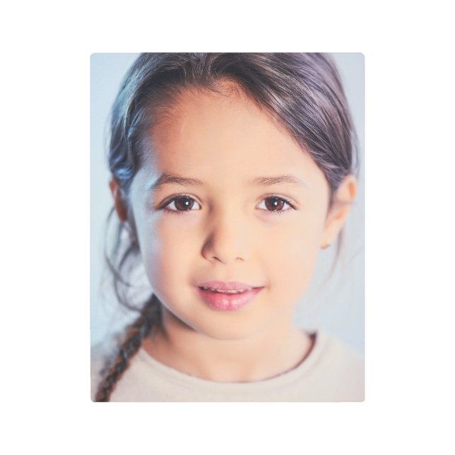 CREATE YOUR OWN PHOTO BIG METAL WALL PRINT (Front)