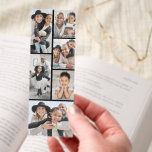 Create Your Own Photo Bookmarks<br><div class="desc">Personalized 6 Photo Collage Bookmark. This custom bookmark features a simple six-photo collage printed on both sides, with clean black lines separating each photo for a crisp, organized look while still giving plenty of space to showcase favorite memories. Add family moments, vacation snapshots, pet photos, or pictures of someone special...</div>