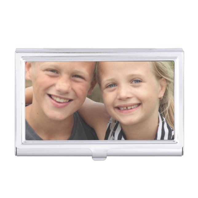 Create Your Own Photo Business Card Case (Front)
