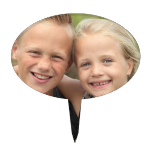 Create your own photo cake topper