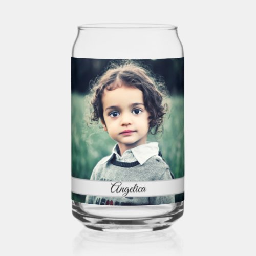 Create Your Own Photo Can Glass