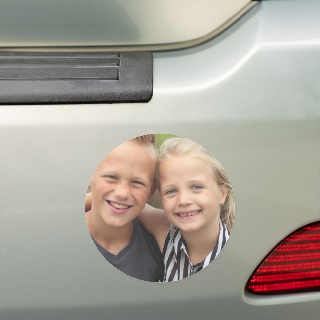 Create Your Own Photo Car Magnet (In Situ)