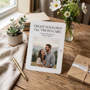 Create Your Own Photo Card