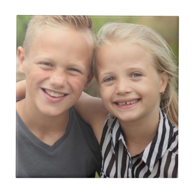 Create your own photo ceramic tile (Front)