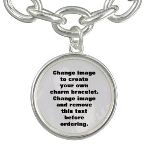 Create your own photo charm bracelet
