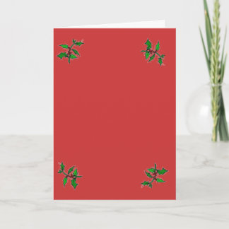 CREATE YOUR OWN PHOTO CHRISTMAS CARD