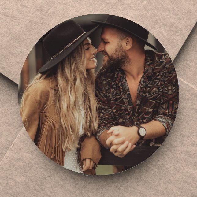 Create Your Own Photo Classic Round Sticker (Create Your Own Photo Classic Round Sticker)