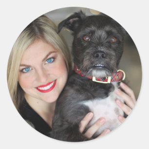 Create Your Own Photo  Classic Round Sticker