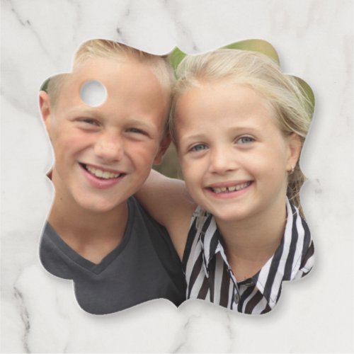 Create Your Own Photo Classic Round Sticker Paper  Favor Tags