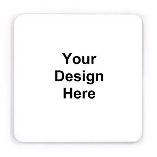 Create Your Own Photo Coaster w/Cork Backing (Front)
