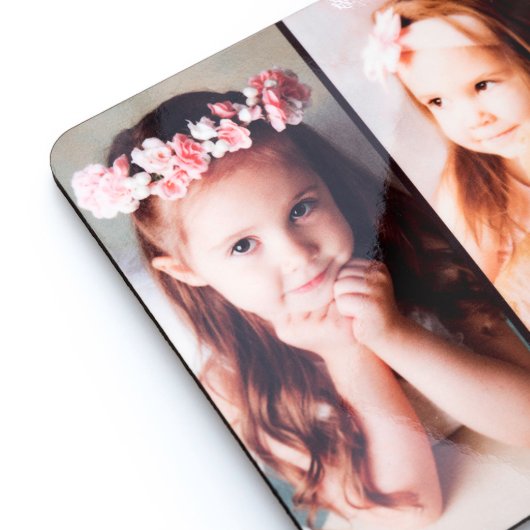 Create Your Own Photo Coaster w/Cork Backing (Close Up)