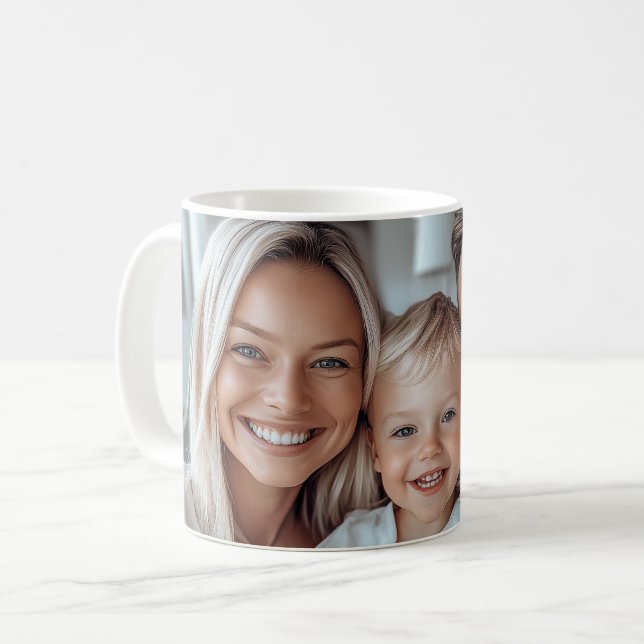 Create Your Own Photo Coffee Mug (Front Left)