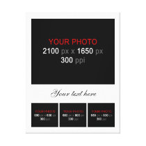 Create Your Own Photo Collage 004 Canvas Print Create Your Own Photo Collage 004 Canvas Print