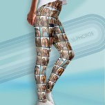 Create Your Own Photo Collage - 16 photos Leggings<br><div class="desc">Show off your fun side with favorite pictures of friends and family. A unique piece of clothing that is completely covered in small pictures. For best results,  crop all of your photos into squares before uploading to this collage.</div>
