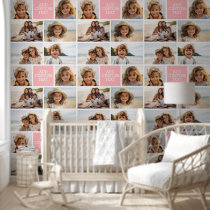 Create Your Own Photo Collage - 6 photos Monogram Wallpaper