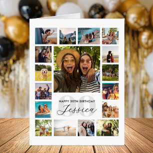 Create Your Own Photo Collage Birthday Card