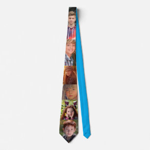 CREATE YOUR OWN PHOTO COLLAGE CUSTOM Neck Tie
