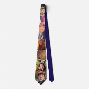 CREATE YOUR OWN PHOTO COLLAGE CUSTOM Neck Tie