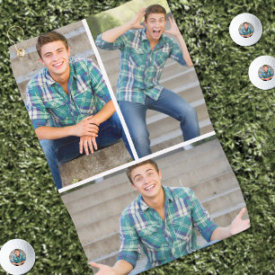 Create Your Own Photo Collage Golf Towel