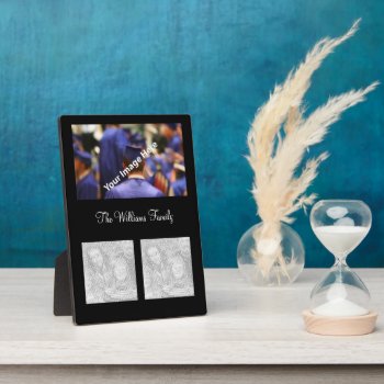 Create Your Own Photo Collage Keepsake Plaque by stripedhope at Zazzle