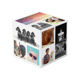 Create-Your-Own Photo Collage Memories Photo Cube