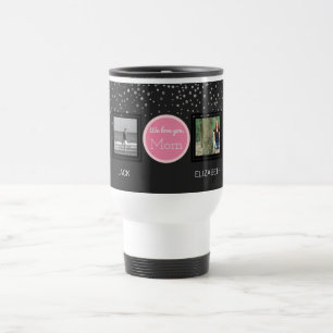 Create Your Own Photo Collage   Mother's Day Gift Travel Mug