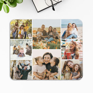 Create Your Own Photo Collage Mouse Pad