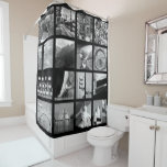 Create-your-own Photo Collage Shower Curtain at Zazzle
