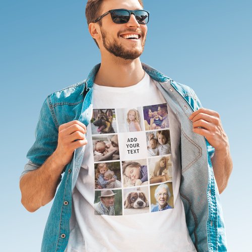 Create Your Own Photo Collage T_Shirt