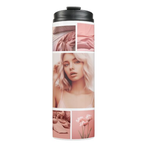 Create Your Own Photo Collage  Thermal Tumbler