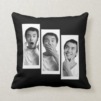 Create-your-own Photo Collage Throw Pillow by StyledbySeb at Zazzle