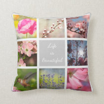 Create Your Own Photo Collage Throw Pillow Create Your Own Photo Collage Throw Pillow