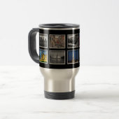 Create-Your-Own Photo Collage Travel Mug (Front Left)