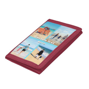 Create Your Own Photo Collage Wallet Gift and Text