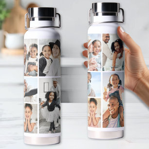 Create Your Own Photo Collage Water Bottle