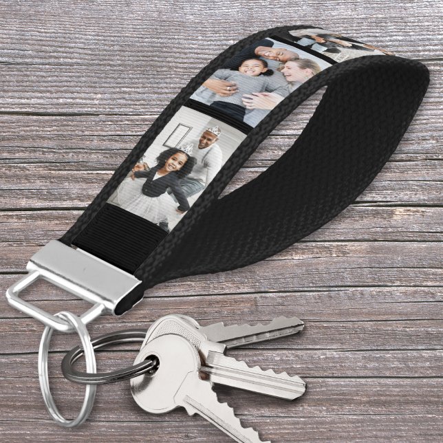 Create Your Own Photo Collage Wrist Keychain (Create Your Own Photo Collage Wrist Keychain )
