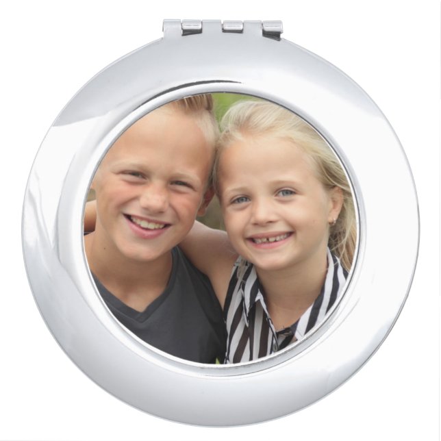 Create Your Own Photo Compact Mirror (Front)