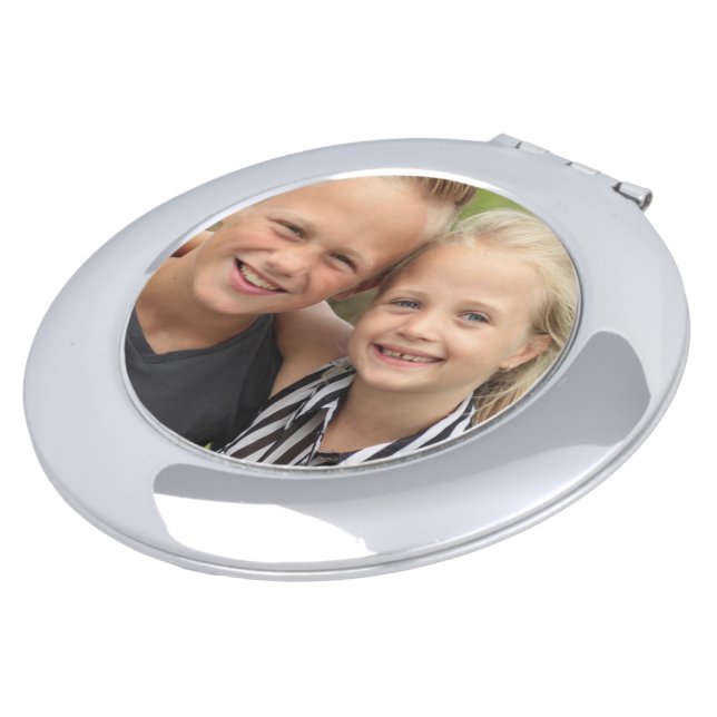 Create Your Own Photo Compact Mirror (Turned)