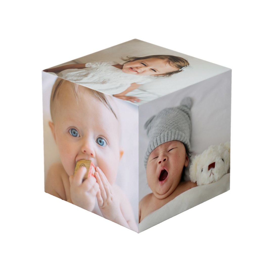 Create Your Own Photo Cube Online 5 Sided Picture Zazzle