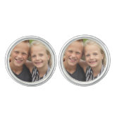 Custom Wedding Memorial Photo Cufflinks