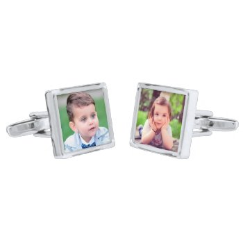 Create Your Own Photo Cufflinks by nadil2 at Zazzle