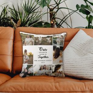 Create Your Own Photo Custom Family Keepsake Throw Pillow