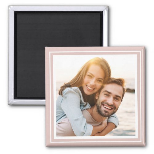 Create Your Own Photo Custom Keepsake Pink Favors Magnet