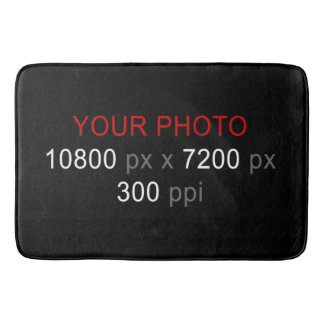 Create Your Own Photo Custom Large Bath Mat
