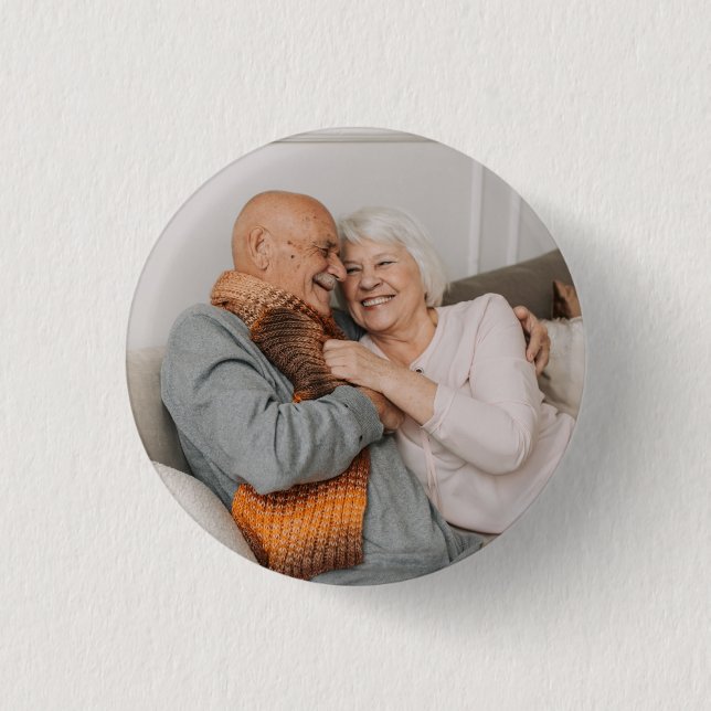 Create Your Own Photo Custom Pic Button (Front)